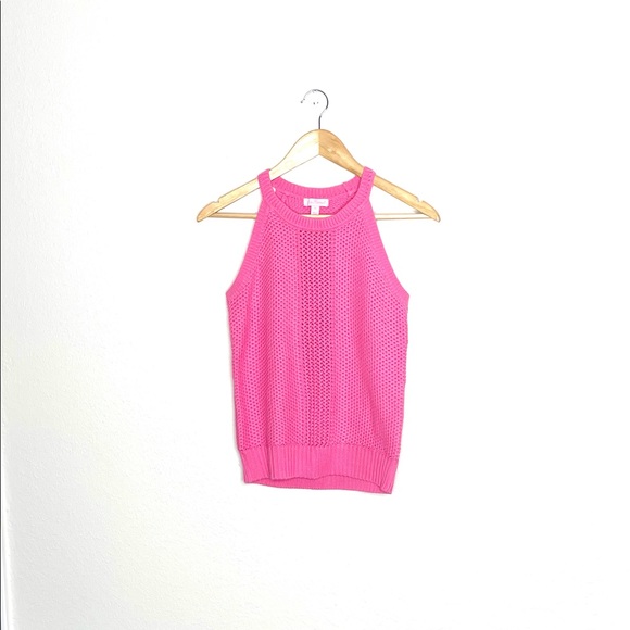 Lilly Pulitzer Tops - Lilly Pulitzer Cotton Hot Pink Top